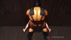 Putar Diekspresikan di ruang bawah tanah! a hot horned tranny missy memiliki sodomi parah