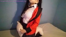 播放 来自 kakegurui 的 Yumeko jabami 得到休息咒语对 coturn out 的嘲讽 - shirotaku kigurumi