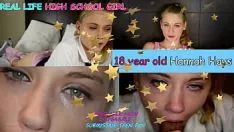 Riproduci 18 anni del mondo reale 12° anno accademico Hannah Hays insegna a succhiare Sashay in modo lento e sensuale da un vecchio ragazzo sporco