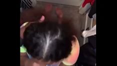 Play Iu thot suction suck in later she’s through with gold braid