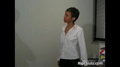 চালান টাইট milf fucks উপর দুটি গরম বিন্দু