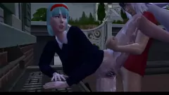 Play Hentai Parody Episode 4: Jiraiya's Outdoor Encounter with Bulma and 17 leads to a Cheating Wife Scandal