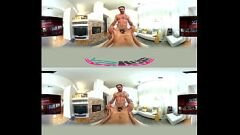 Putar Big Babe Abella Danger Mendominasi Charles Dera dalam Virtual Reality Encounter