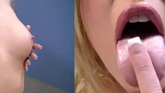Putar Victoria White Melakukan Perawatan Wajah Besar-besaran selama Sesi Handjob POV yang Intens