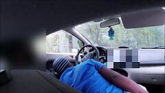 Reproducir Street Smart Beauty Dar brillo de hojas profundas a una gran polla en un auto en algún lugar fuera de Chicago