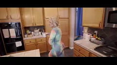 Afspelen Kyle Balls geeft geblinddoekte stiefmoeder Mom Charley Hart een intense neuksessie