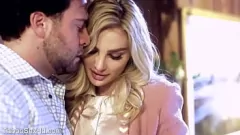 Play Big Tits Blonde Tricked into Naughty Stockings Encounter