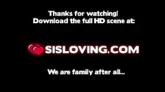 Reproduzir O meio-irmão Tyler Steel recebe um boquete intenso de sua meia-irmã excitada Harlow West em casa