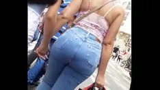 Play Hot ass in slow down gesticulate