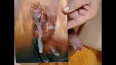 Abspielen Horned Fick Bspoil bekommt ihre nasse Fotze von Katzenjammer-Porno gesät